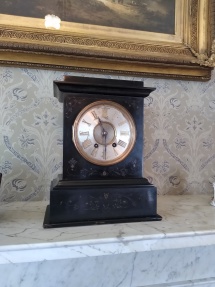 Clock in the Drawing Room.